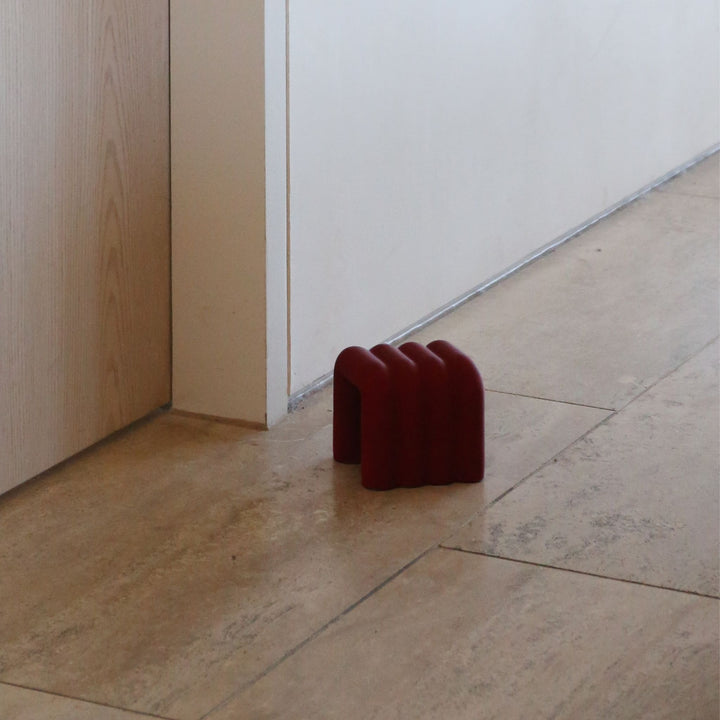 DESIGNSTUFF VIAH Arch Door Stopper, Brick