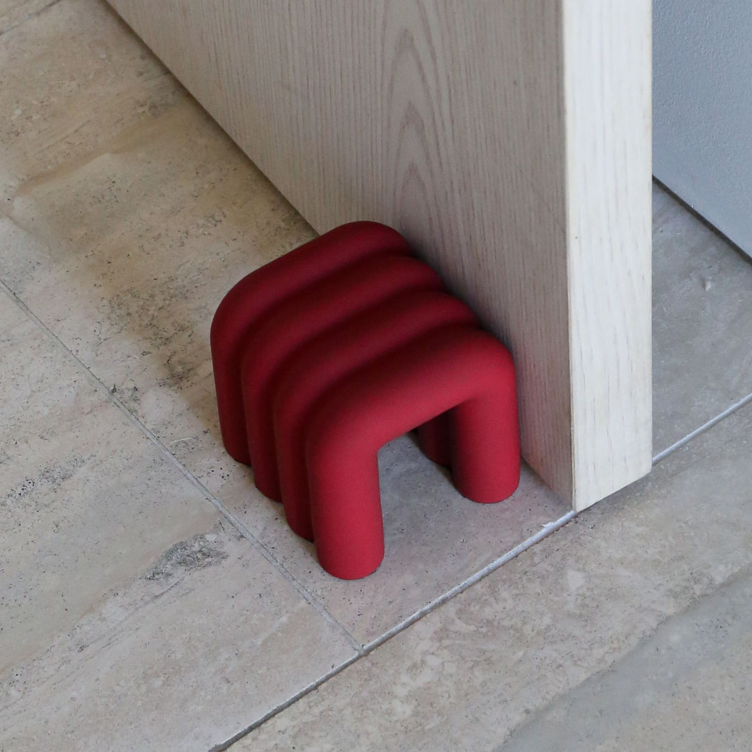 DESIGNSTUFF VIAH Arch Door Stopper, Brick