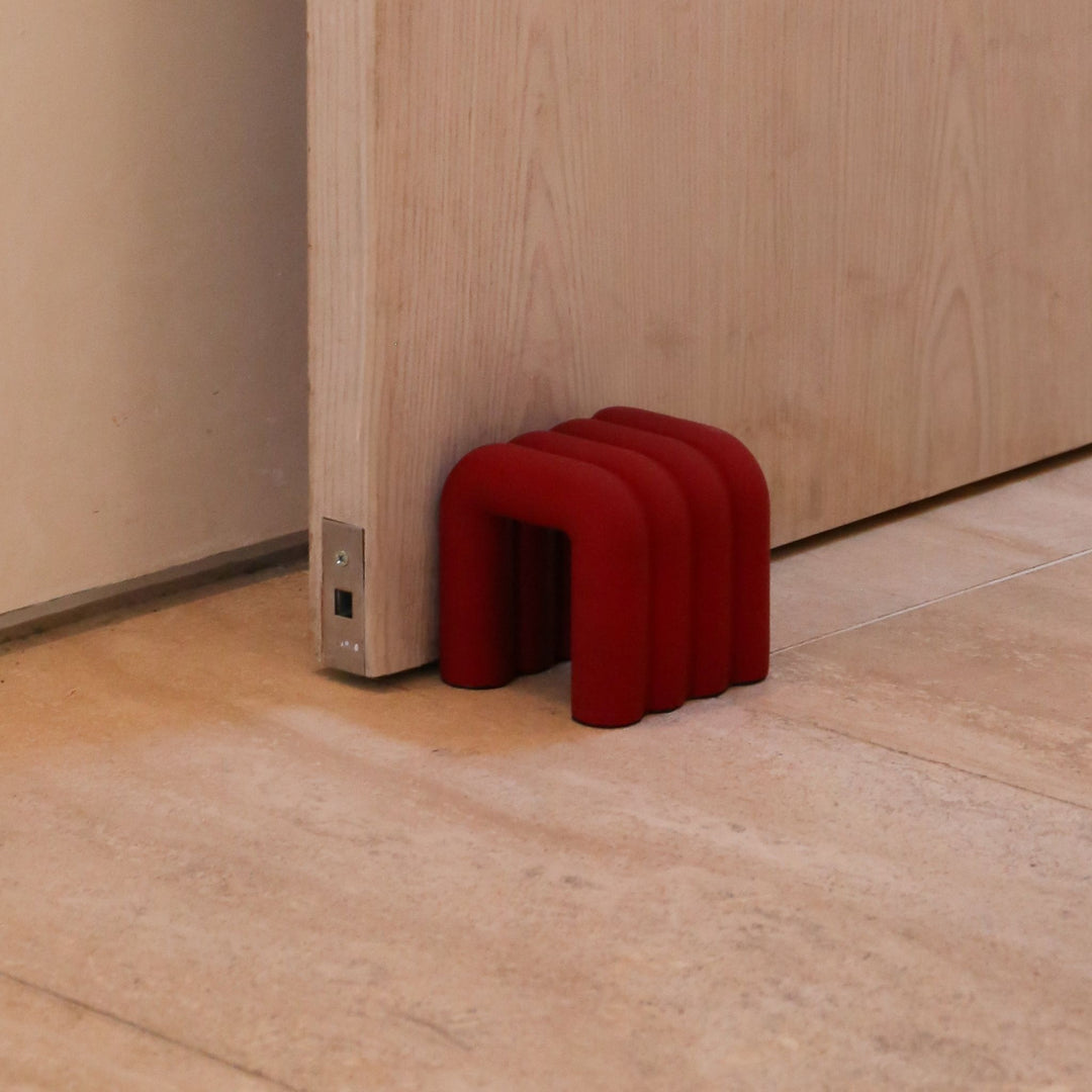 DESIGNSTUFF VIAH Arch Door Stopper, Brick