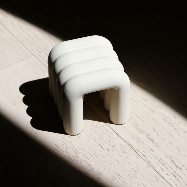 DESIGNSTUFF VIAH Arch Door Stopper, Sand