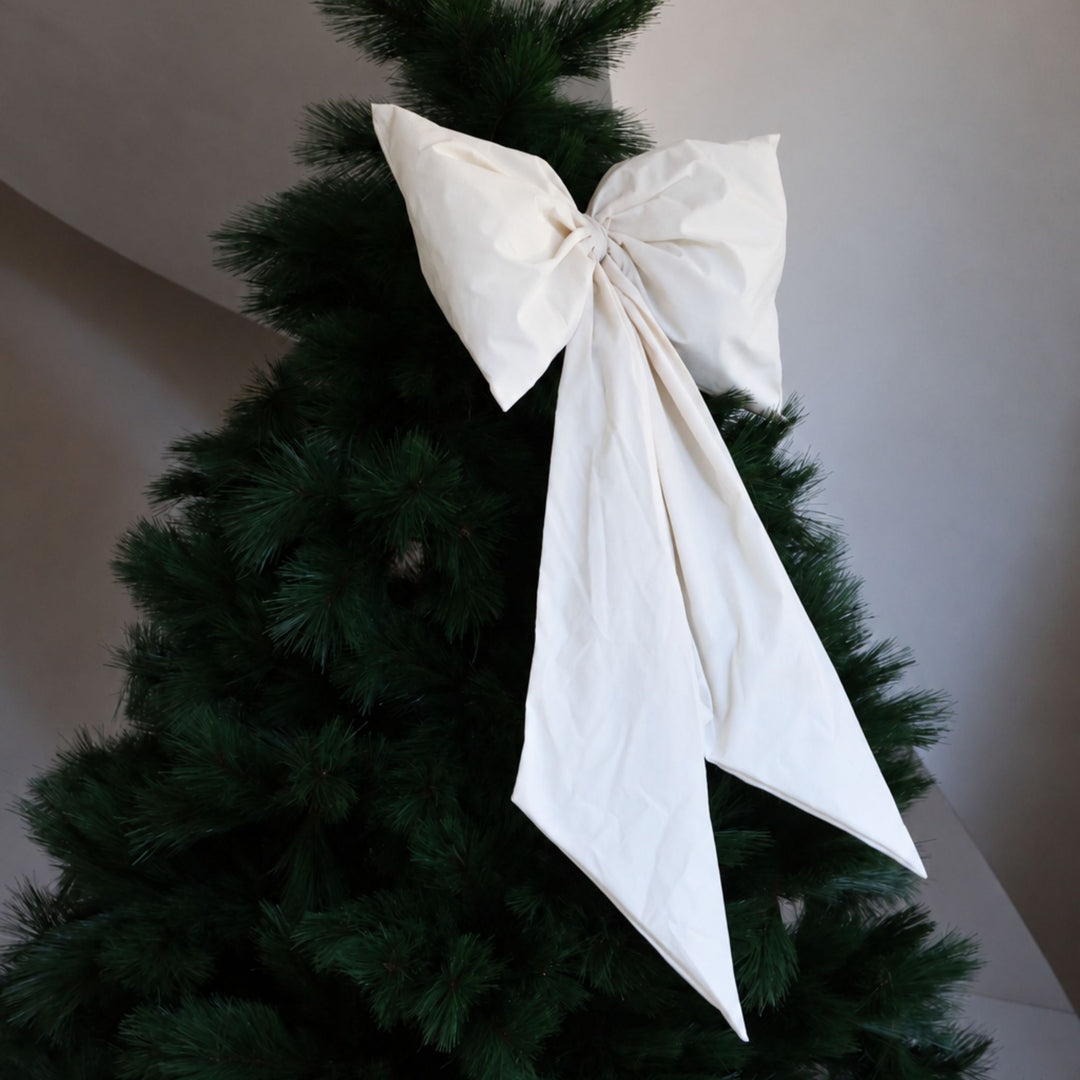 DESIGNSTUFF VIRA Large Bow, H95 cm, Cream