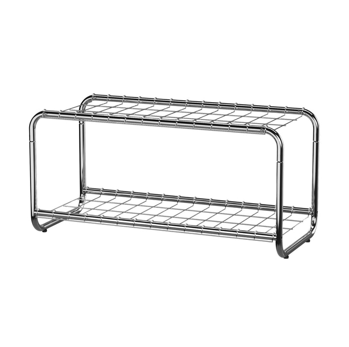DESIGNSTUFF FORMA Shoe Rack, Chrome