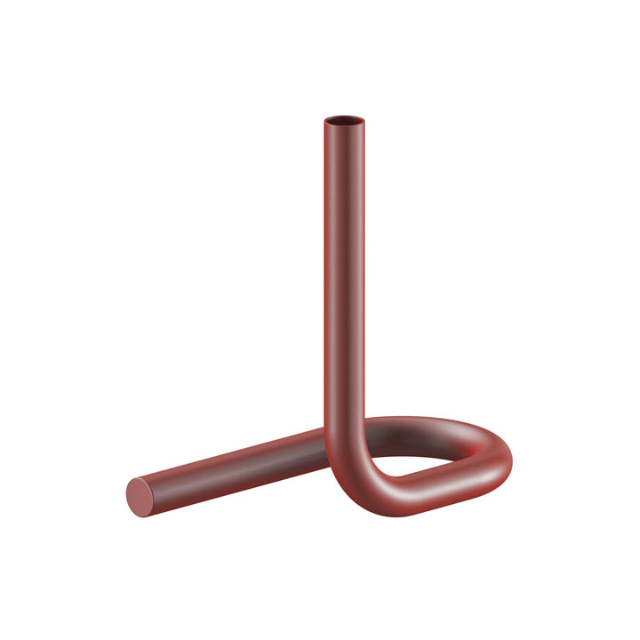 DESIGNSTUFF VIAH Candle Holder, Brick