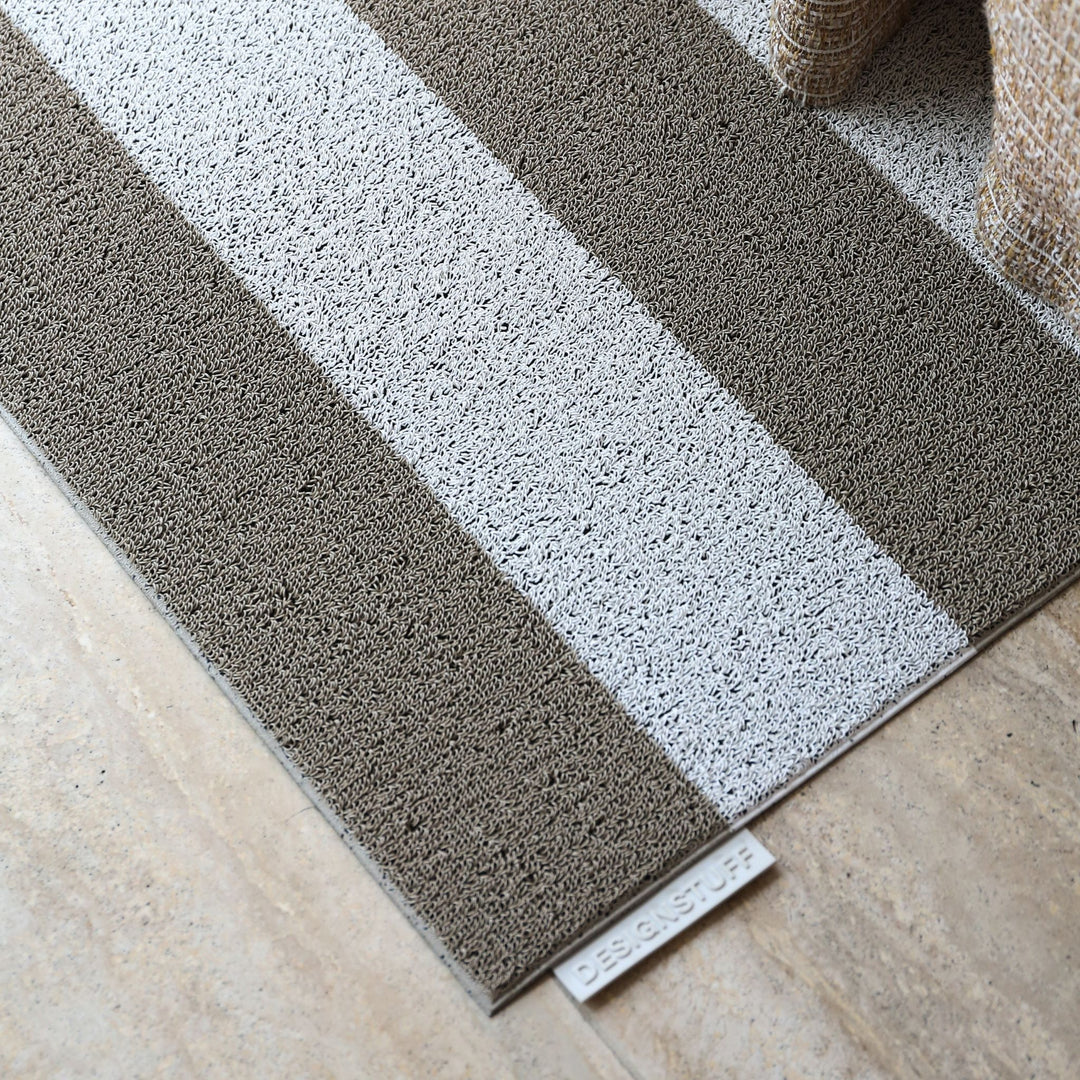 DESIGNSTUFF HAVN Doormat 60x90 cm, Sand/Chalk