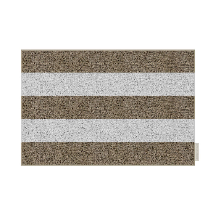 DESIGNSTUFF HAVN Doormat 60x90 cm, Sand/Chalk