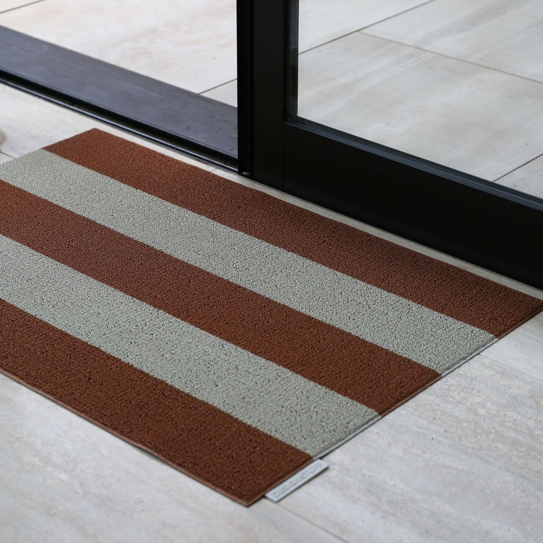 DESIGNSTUFF HAVN Doormat 60x90 cm, Ochre/Stone