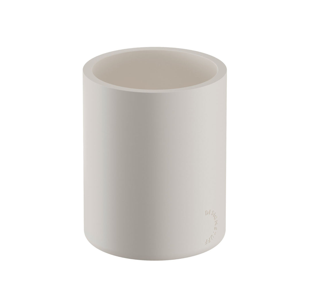 DESIGNSTUFF ARC Tumbler/Toothbrush Holder, Stone