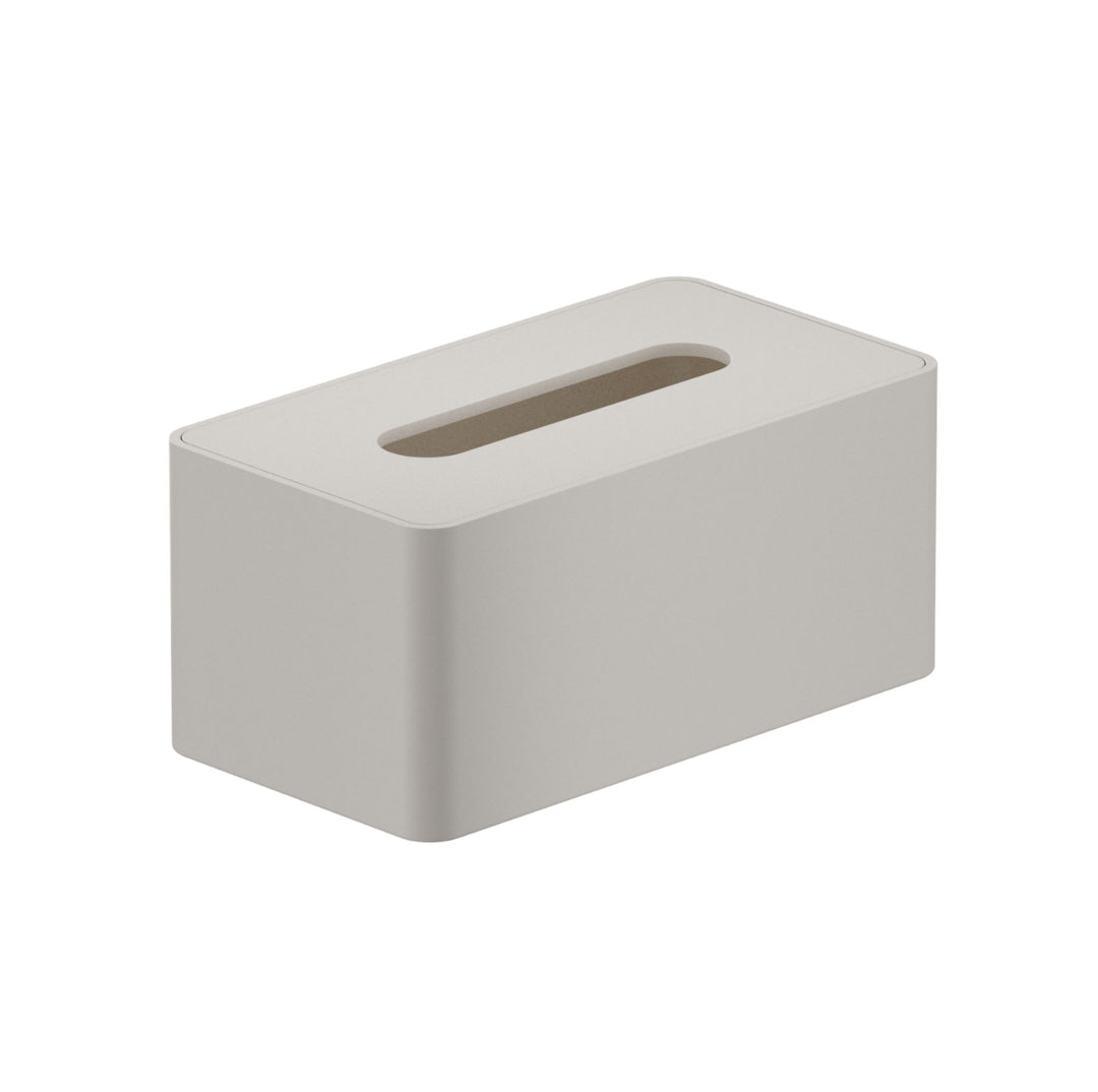 DESIGNSTUFF ARC Rectangle Tissue Box, Stone