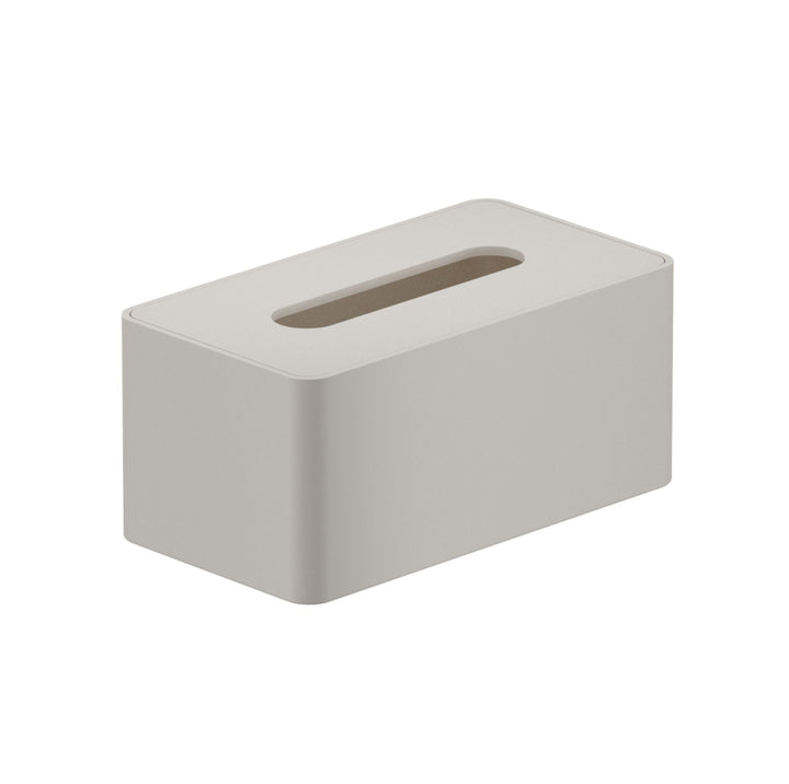 DESIGNSTUFF ARC Rectangle Tissue Box, Stone
