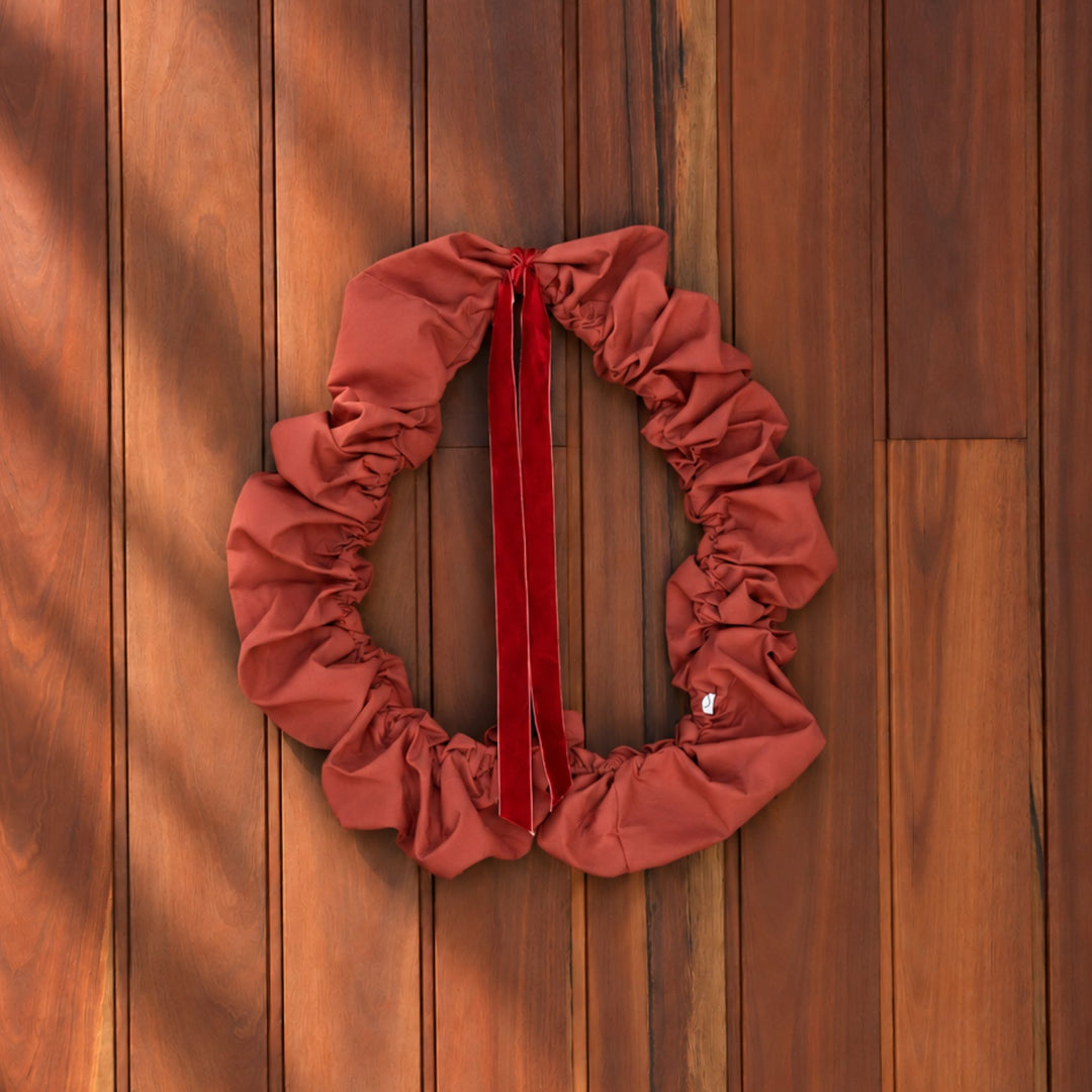 DESIGNSTUFF VIRA Wreath, Brick
