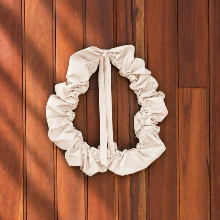 DESIGNSTUFF VIRA Wreath, Cream