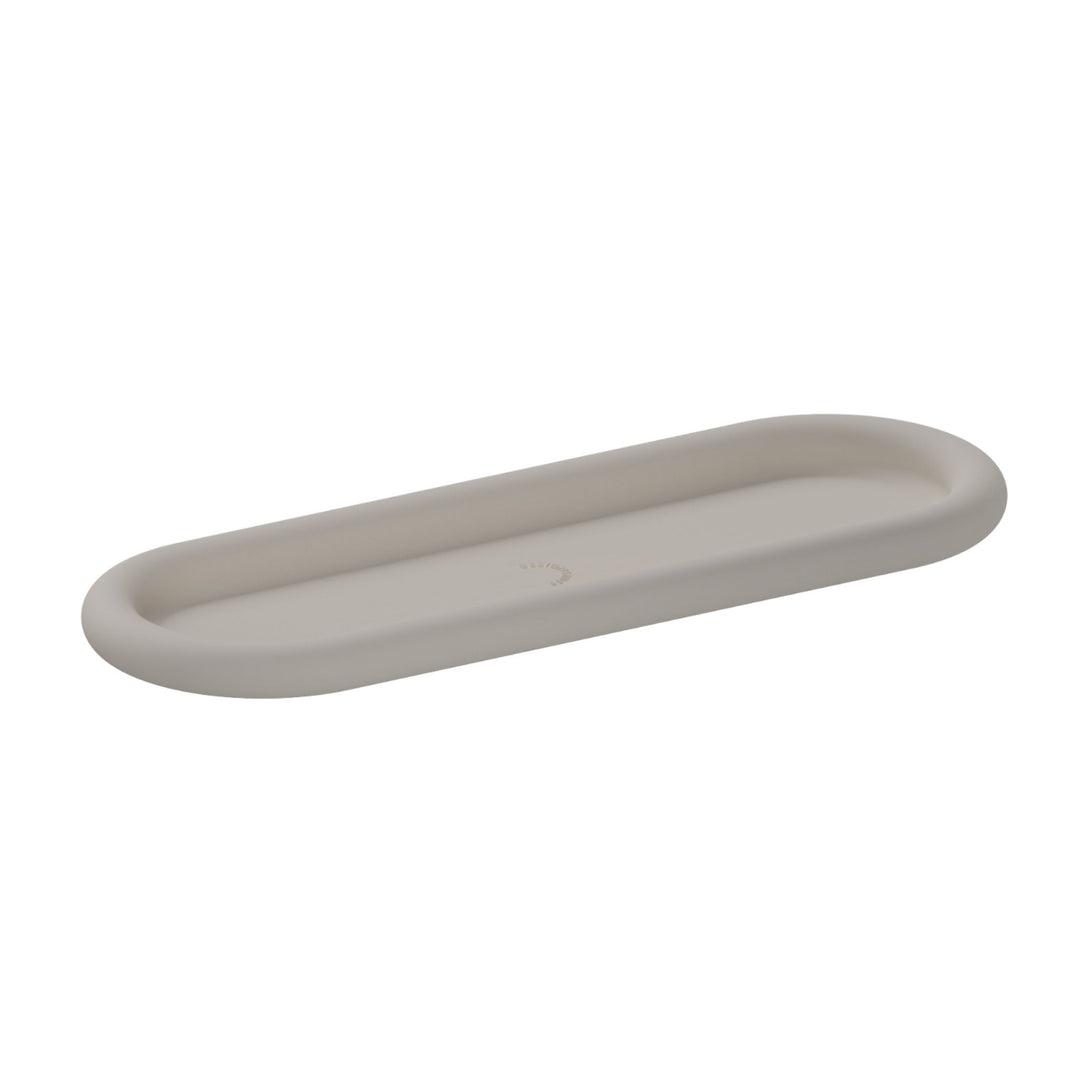 DESIGNSTUFF RUND Bubble Tray, 35cm, Stone
