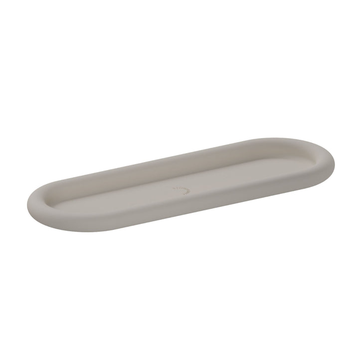 DESIGNSTUFF RUND Bubble Tray, 35cm, Stone
