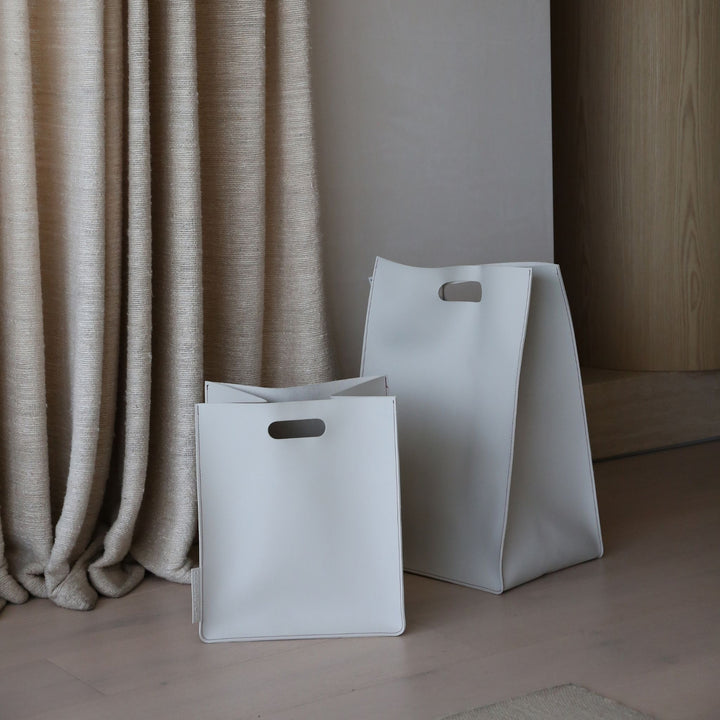 DESIGNSTUFF FORMA Storage and Laundry Bag, H60cm, Stone