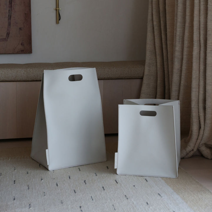 DESIGNSTUFF FORMA Storage and Laundry Bag, H60cm, Stone