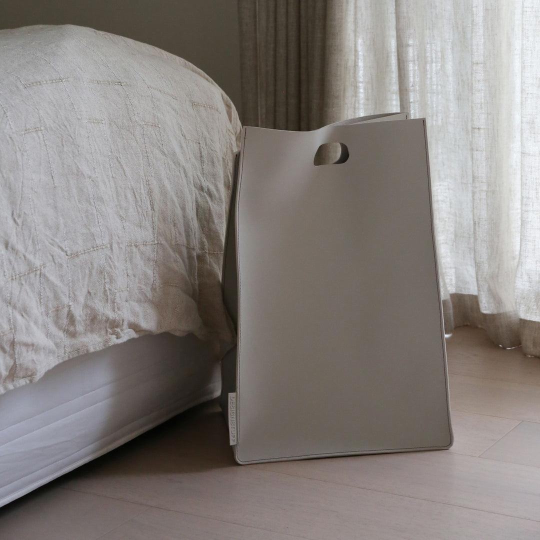 DESIGNSTUFF FORMA Storage and Laundry Bag, H60cm, Stone