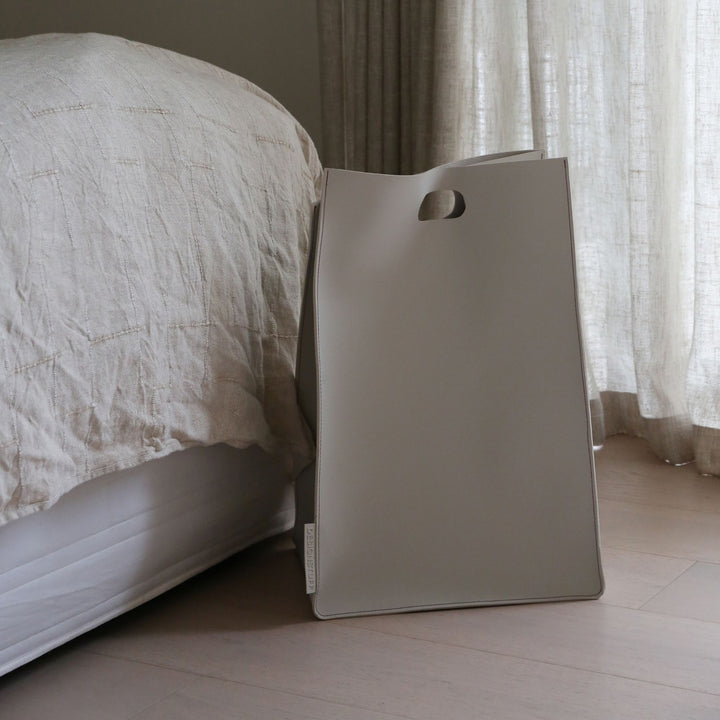 DESIGNSTUFF FORMA Storage and Laundry Bag, H60cm, Stone