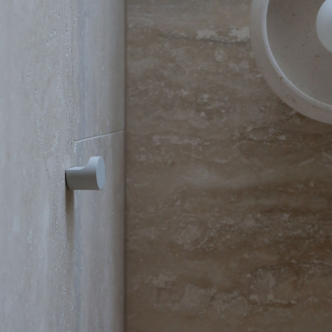 DESIGNSTUFF ARC Hook/Knob 34mm, Stone