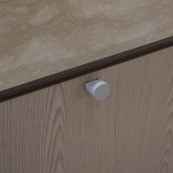 DESIGNSTUFF ARC Hook/Knob 34mm, Stone