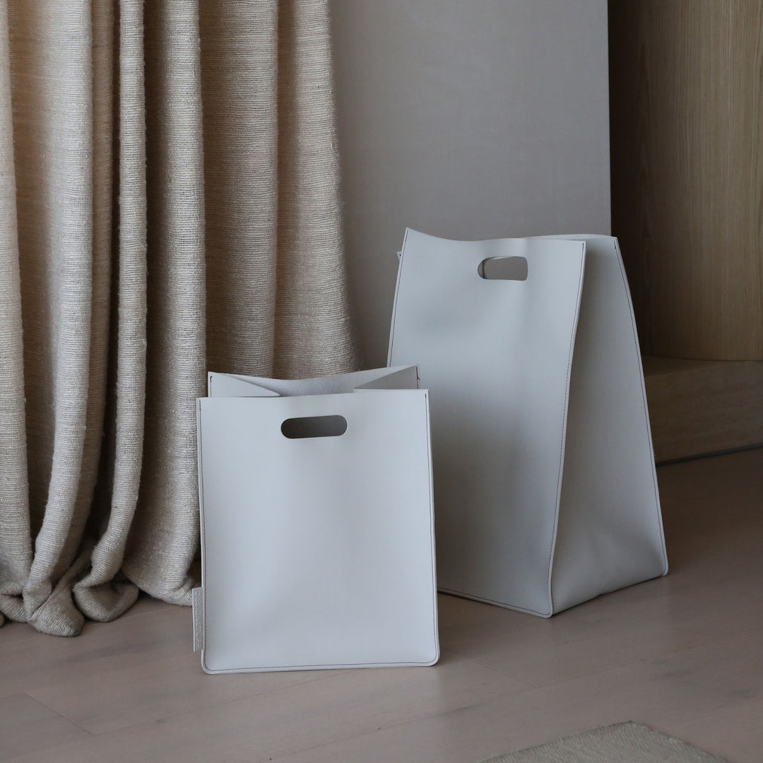 DESIGNSTUFF FORMA Storage Bag H40cm, Stone