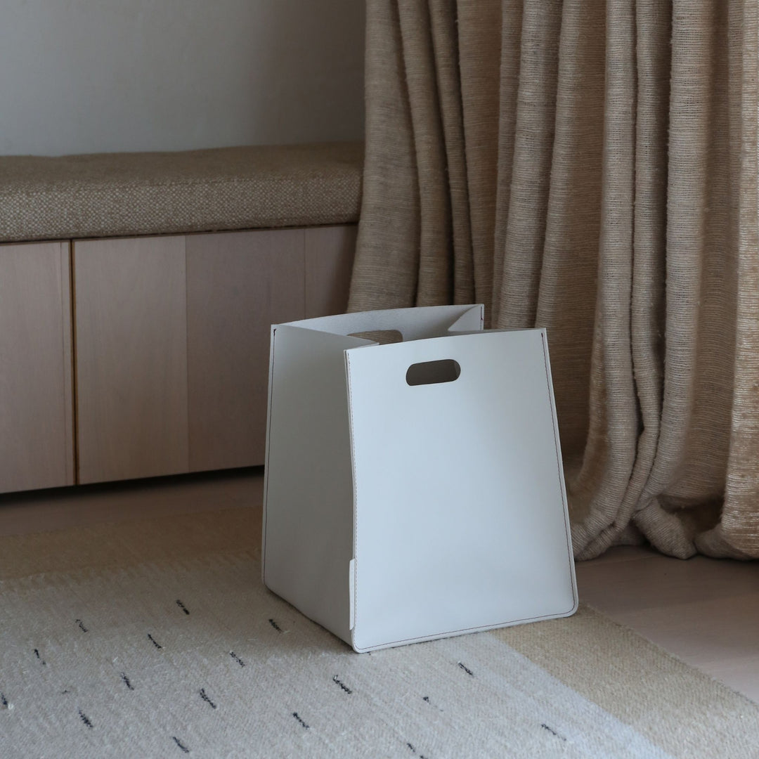 DESIGNSTUFF FORMA Storage Bag H40cm, Stone