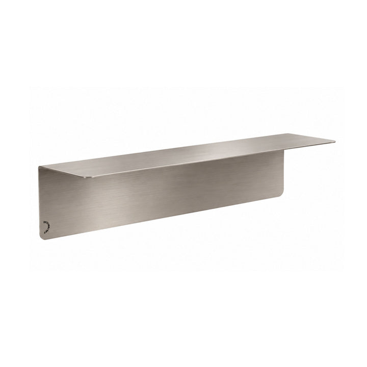 DESIGNSTUFF Shelf, L40 cm, Brushed Steel