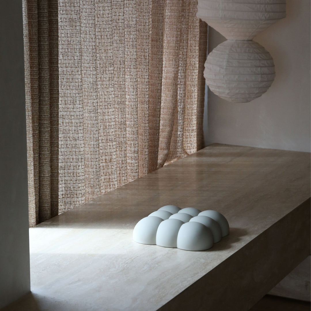 DESIGNSTUFF VIAH Dahl Sculpture, 30cm, Stone