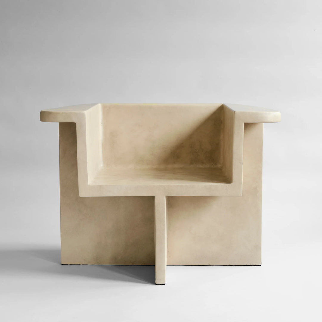 101 COPENHAGEN Brutus Lounge Chair, Sand