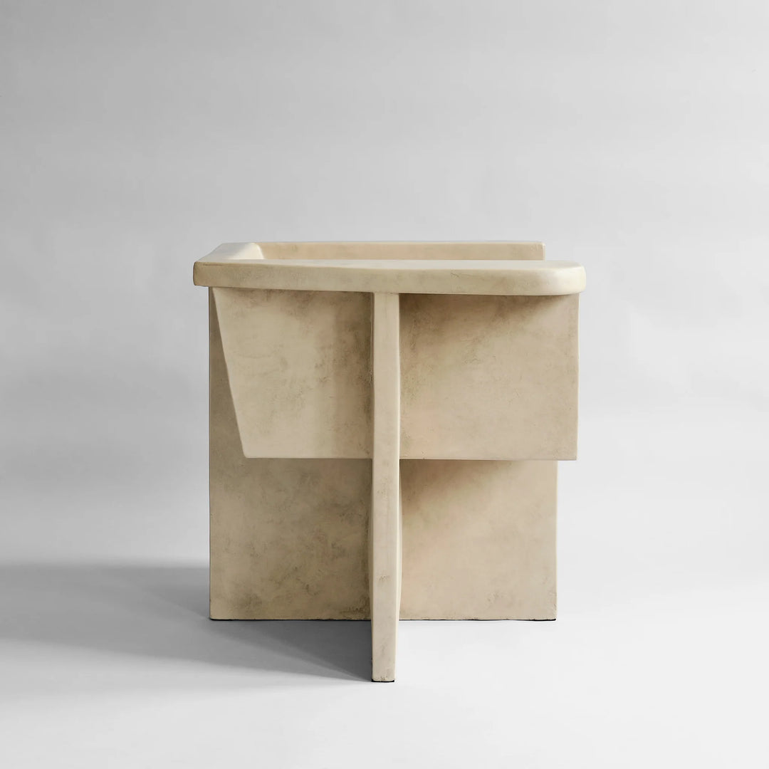 101 COPENHAGEN Brutus Lounge Chair, Sand