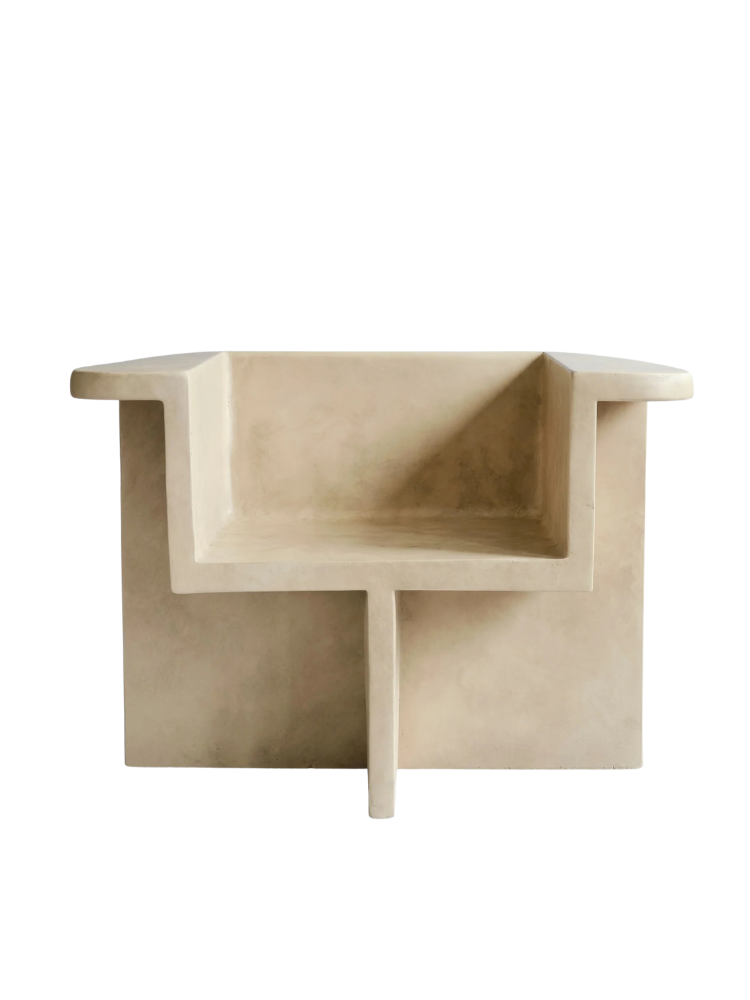 101 COPENHAGEN Brutus Lounge Chair, Sand