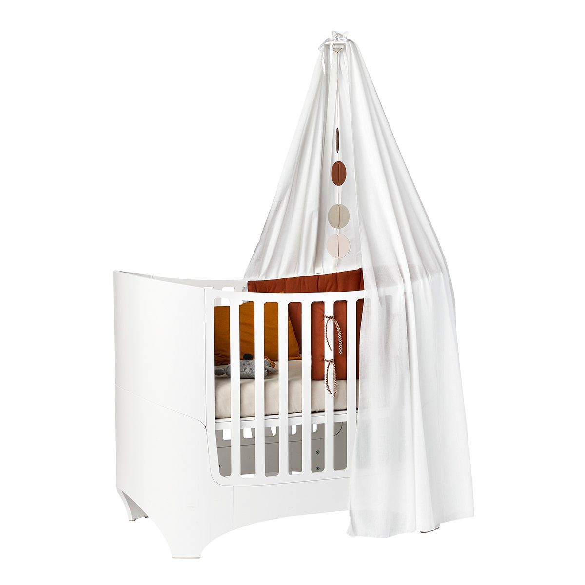 LEANDER Classic Cot Canopy White Designstuff