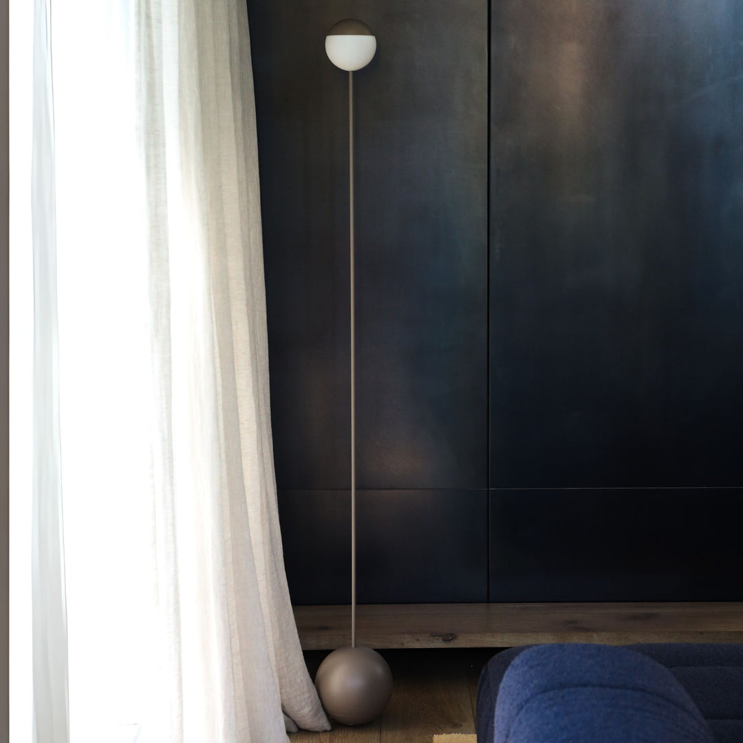 MADE BY PEN Sway Floor Lamp, Warm Grey