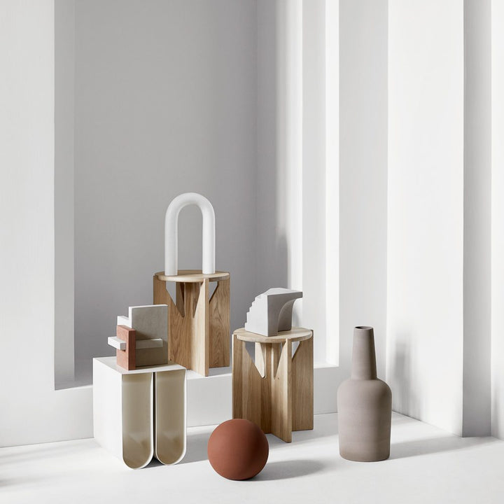 KRISTINA DAM STUDIO Simple Stool, Light