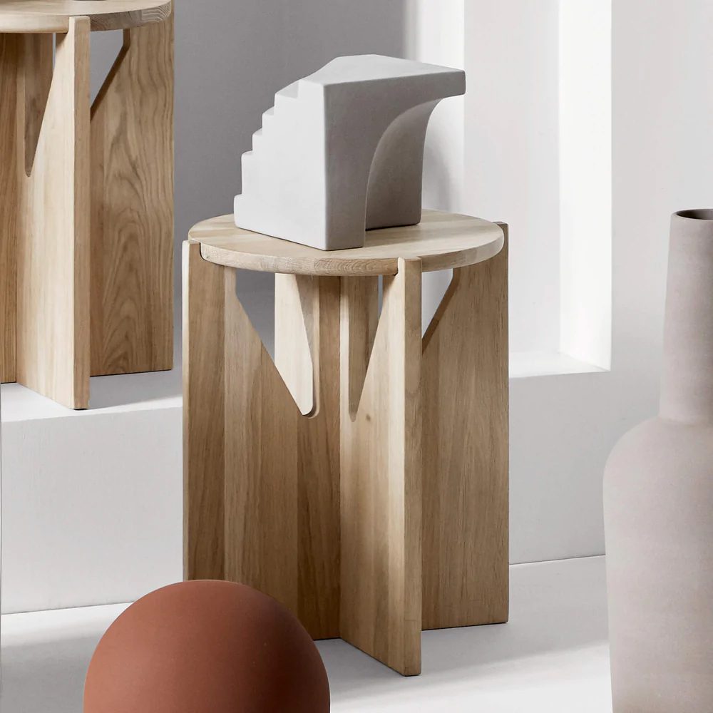 KRISTINA DAM STUDIO Simple Stool, Light