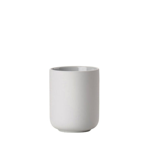 ZONE DENMARK Ume Tumbler/Toothbrush Holder, Soft Grey