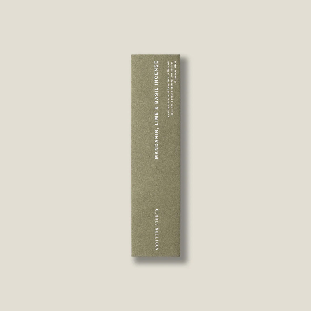 ADDITION STUDIO Mandarin, Lime & Basil Incense Refill Envelope