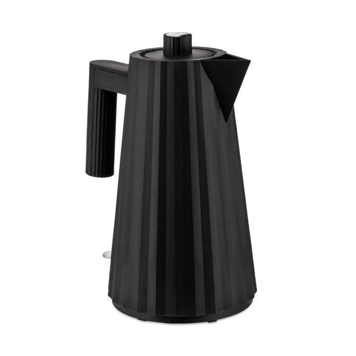 ALESSI Plisse Electric Water Kettle, Black, 1.7L