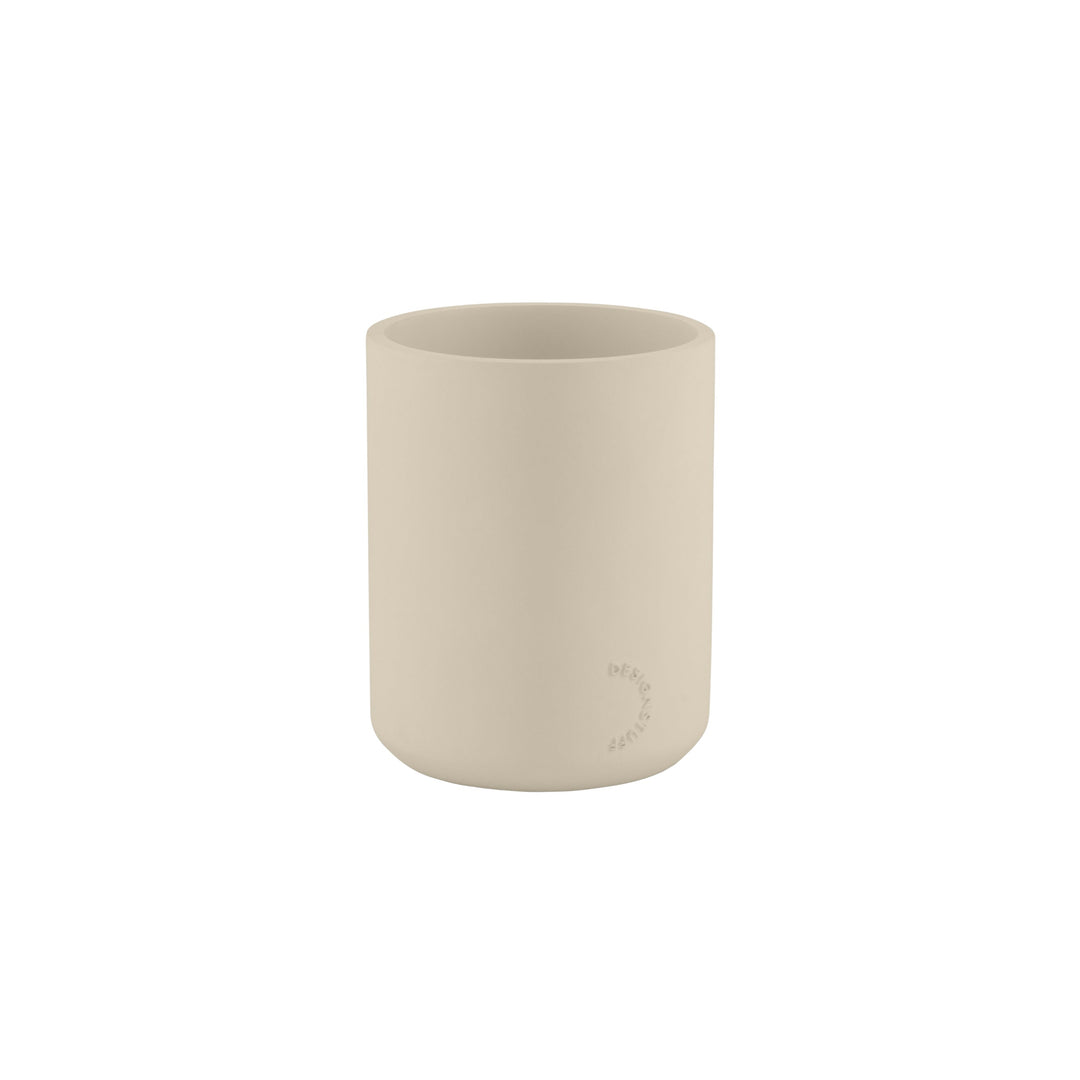 DESIGNSTUFF ARC Tumbler/Toothbrush Holder, Sand