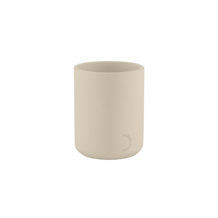 DESIGNSTUFF ARC Tumbler/Toothbrush Holder, Sand