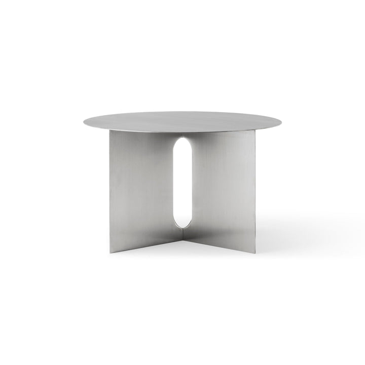 AUDO CPH Androgyne Coffee Ø63xH38cm, Brushed Steel