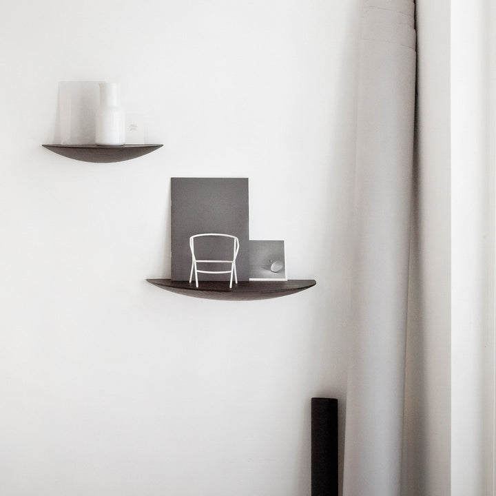 AUDO CPH Gridy Fungi Shelf, Large, Dark Oak