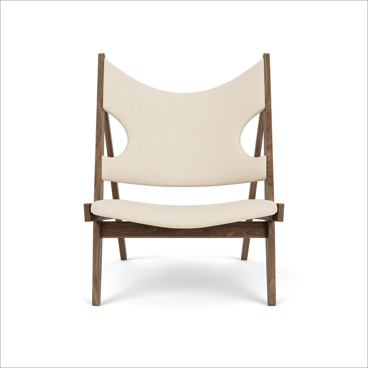 PRE-ORDER │ AUDO CPH Knitting Lounge Chair, Walnut/Logan Jasmine Upholstery