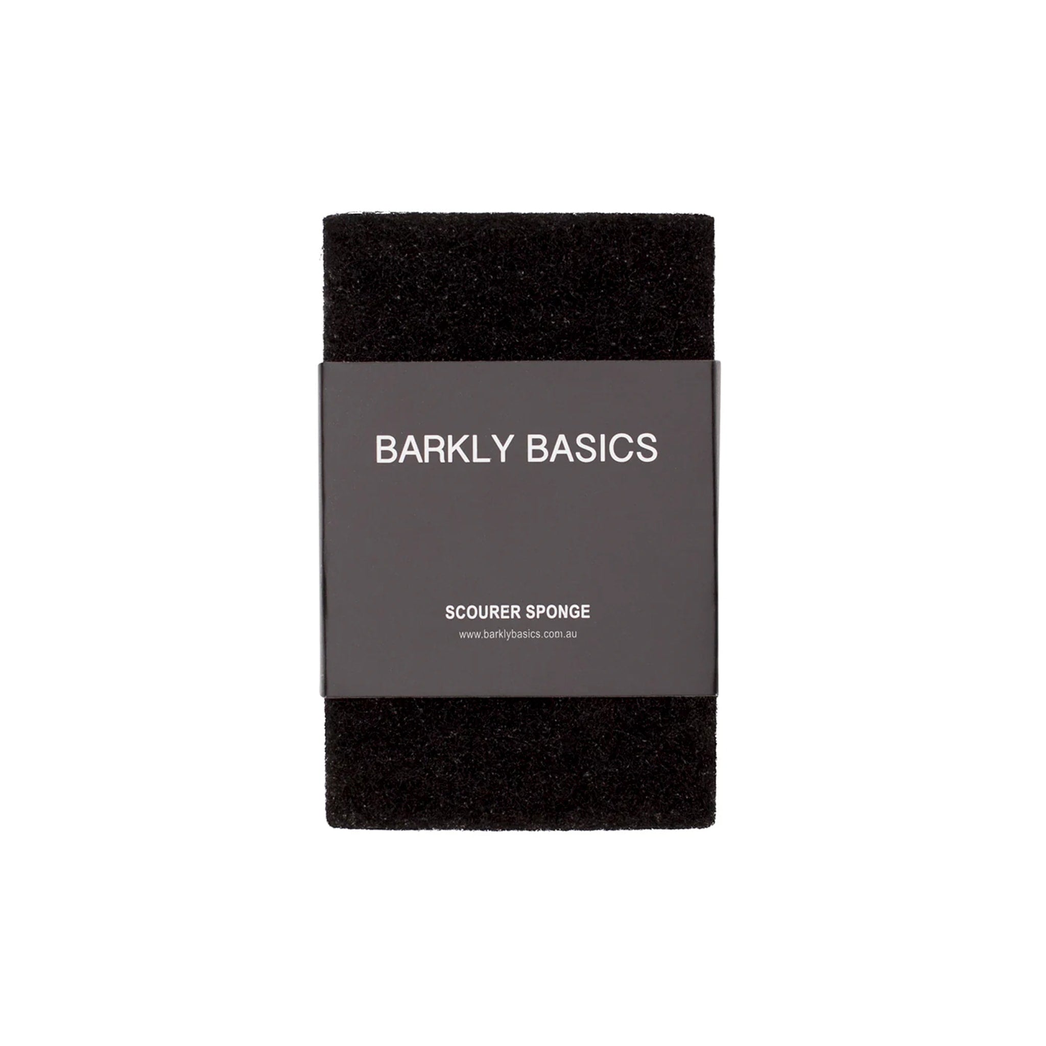BARKLY BASICS Black and White Scourer Sponge (2 Pack)