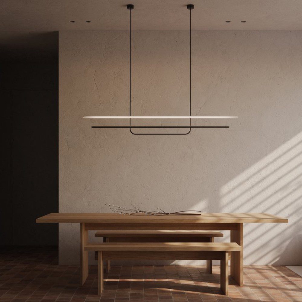 PRE-ORDER │ BEN-TOVIM DESIGN Reflector Linear Pendant, Bronze Patina - 5 Sizes