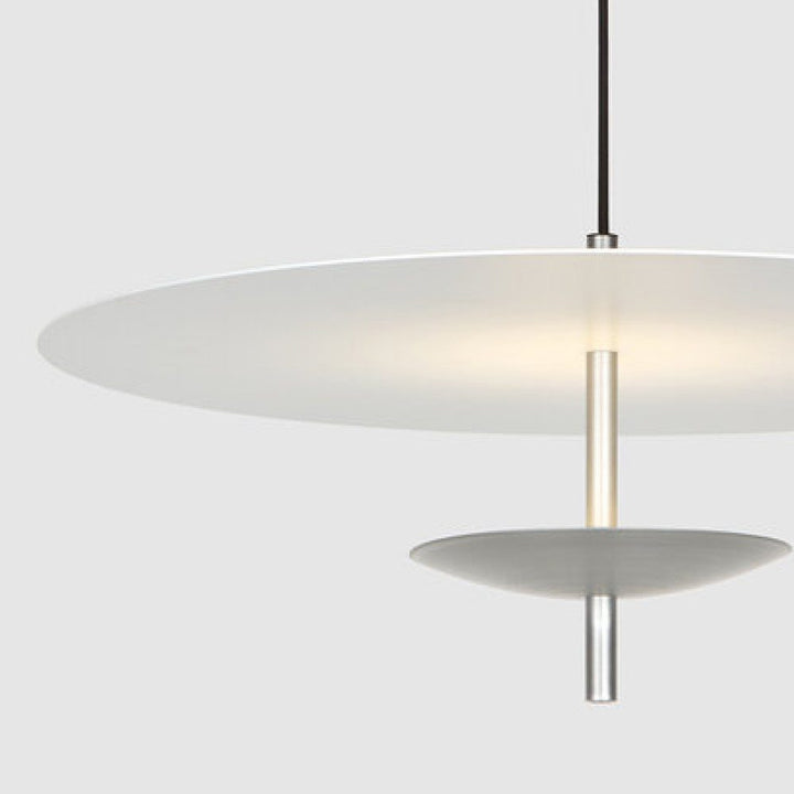 PRE-ORDER │ BEN-TOVIM DESIGN Reflector Round Pendant, Brushed Anodised Silver - 2 Sizes