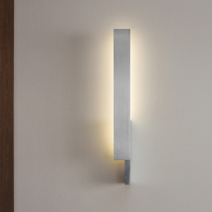 PRE-ORDER │ BEN-TOVIM DESIGN Bloc Wall Sconce, Left, Brushed Aluminium