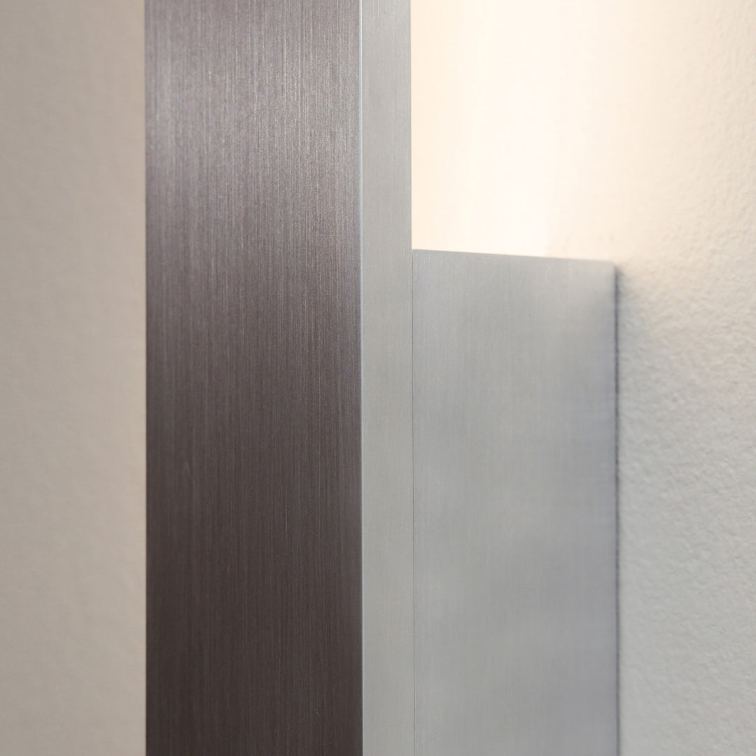 PRE-ORDER │ BEN-TOVIM DESIGN Bloc Wall Sconce, Right, Brushed Aluminium