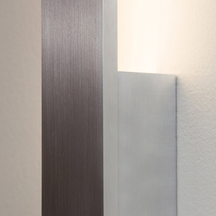 PRE-ORDER │ BEN-TOVIM DESIGN Bloc Wall Sconce, Right, Brushed Aluminium