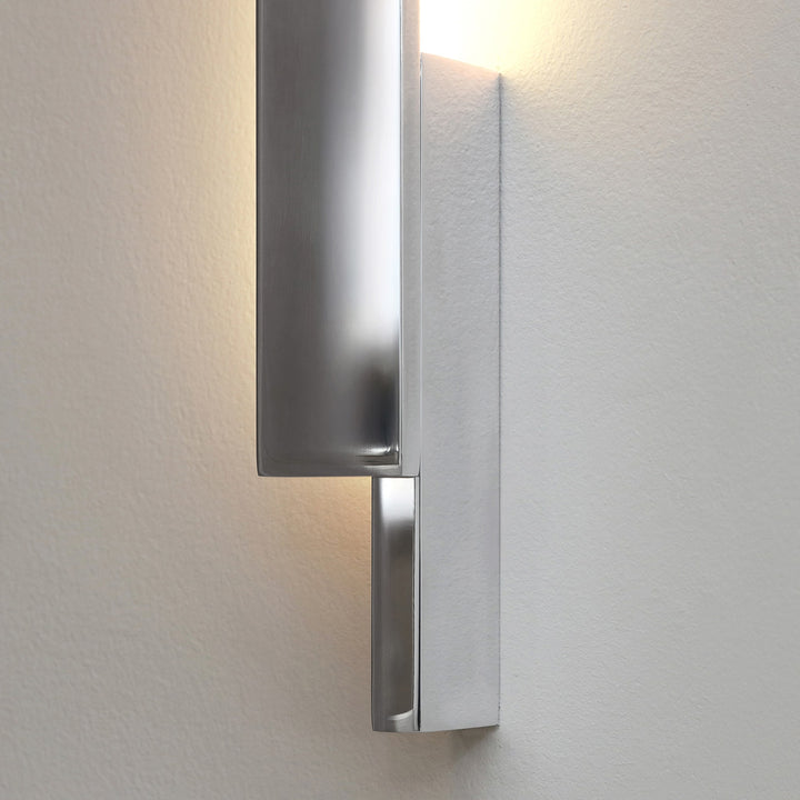 PRE-ORDER │ BEN-TOVIM DESIGN Bloc Wall Sconce, Right, Polished Aluminium