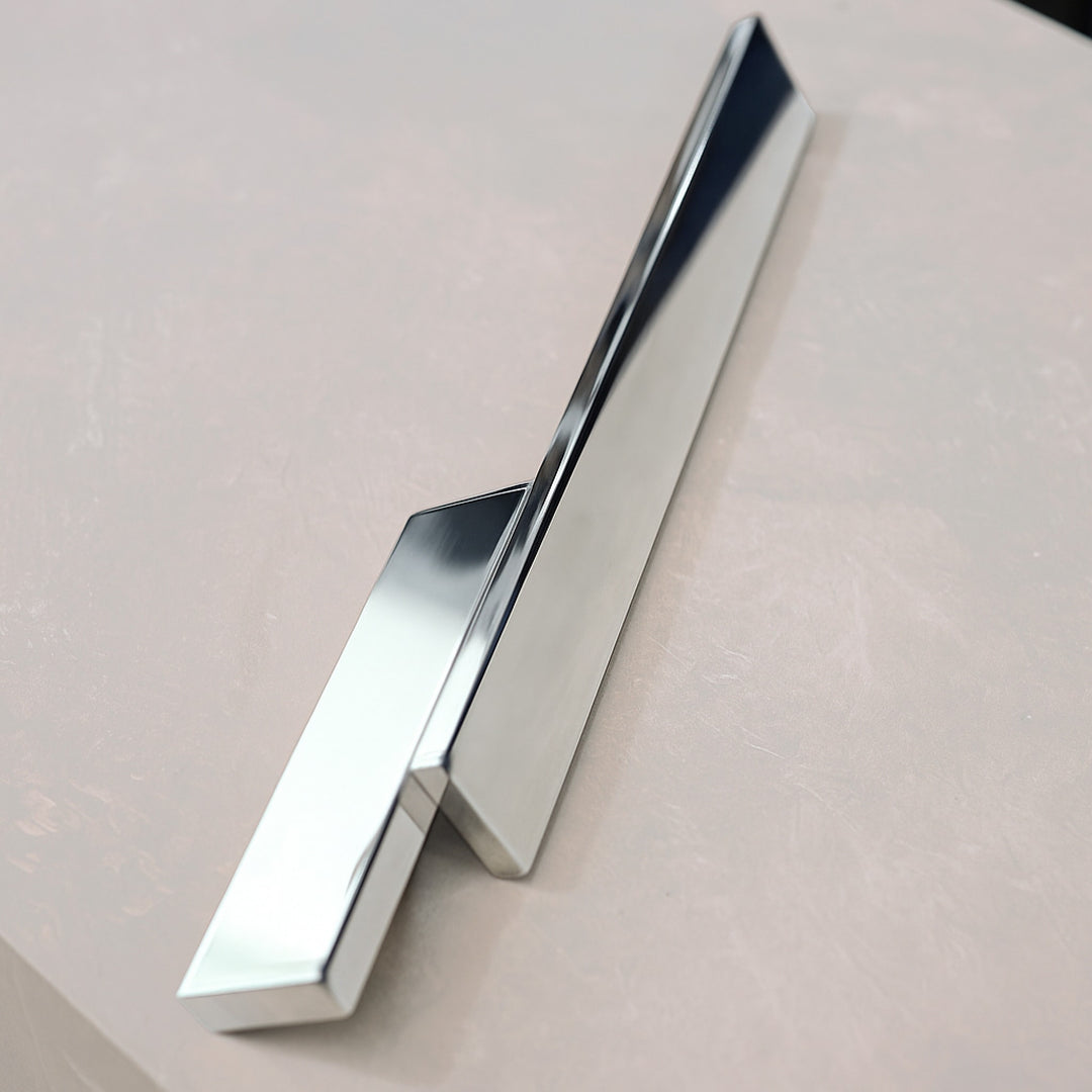 PRE-ORDER │ BEN-TOVIM DESIGN Bloc Wall Sconce, Left, Polished Aluminium